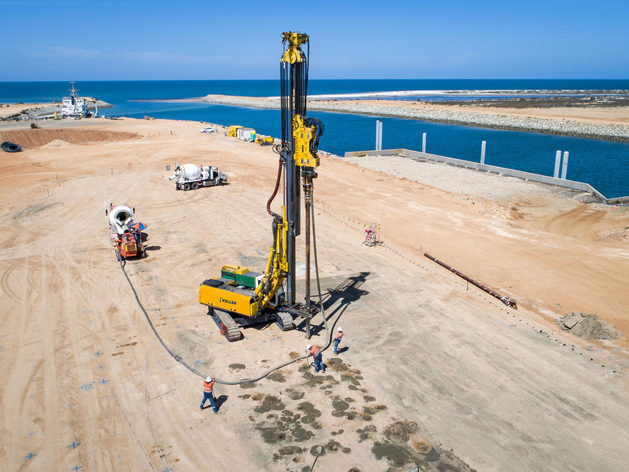 Keller Australia on site delivering geotechnical solutions