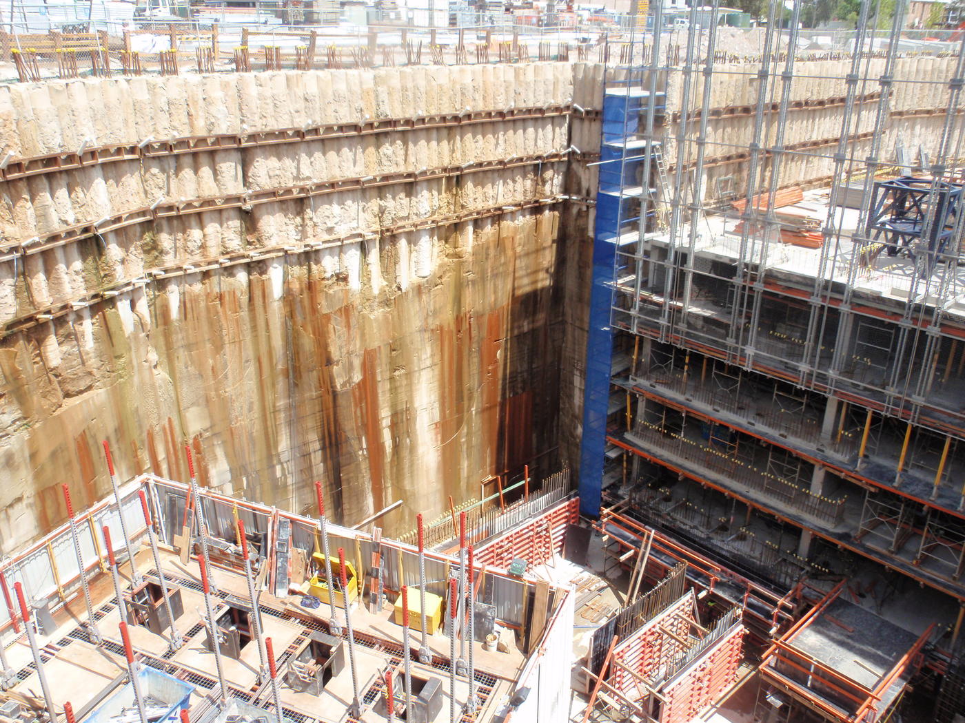 Photo from One Central Park Excavation