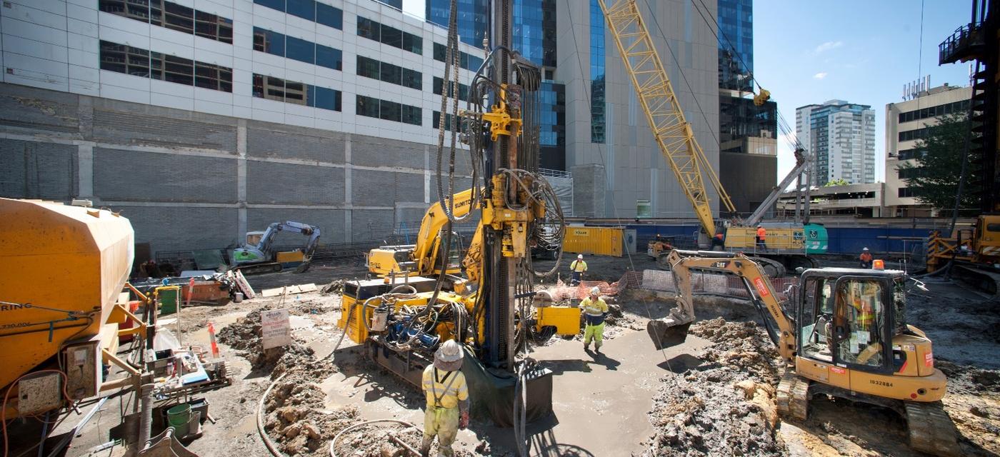 Jet grout solution for excavation support