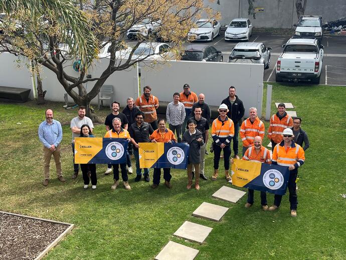 Safety week team photo