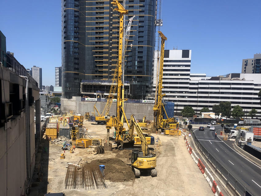 Melbourne Quarter Tower - Piling