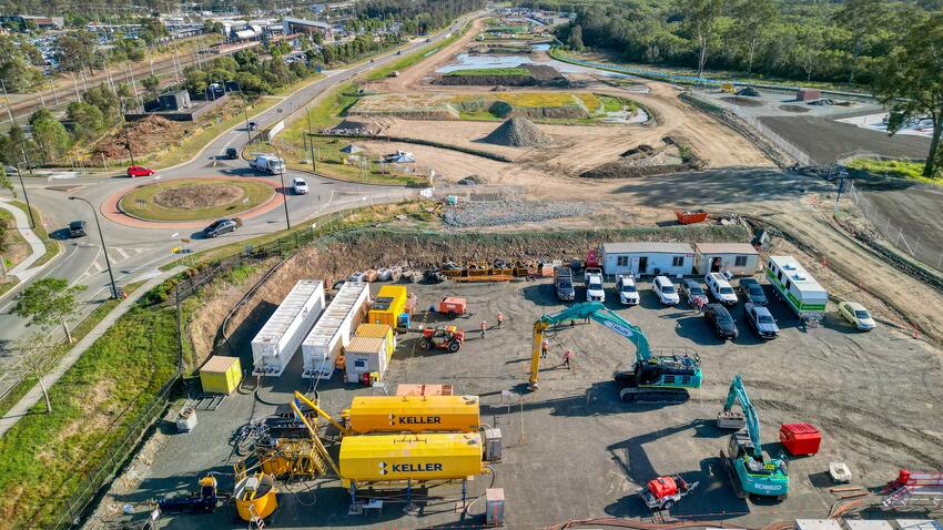Coomera Connector ground improvement
