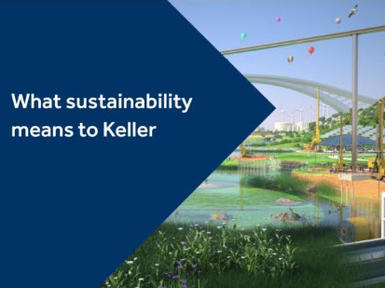 What sustainability means to Keller