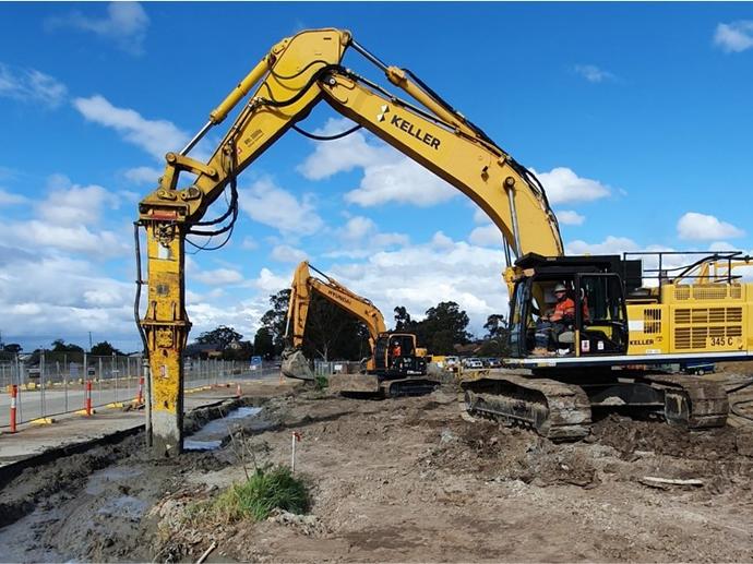 Mordialloc Freeway VIC - Mass mixing