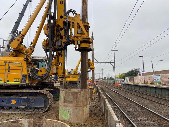 Glenroy level crossing removal project