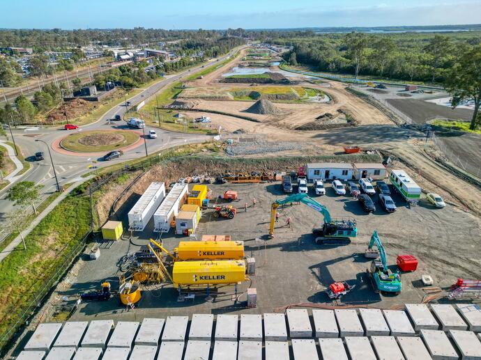 Coomera Connector ground improvement
