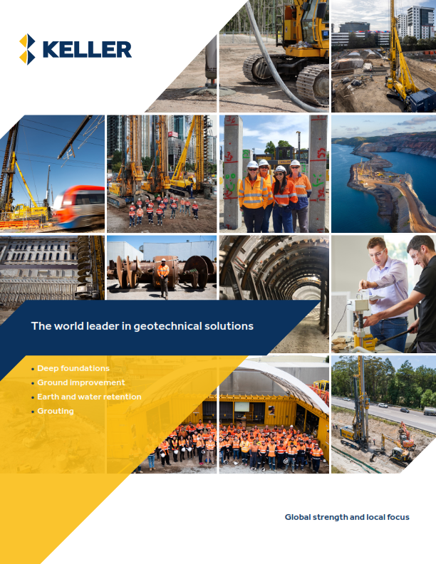 Keller capability statement - detailed brochure on our solutions and benefits we can provide your next project