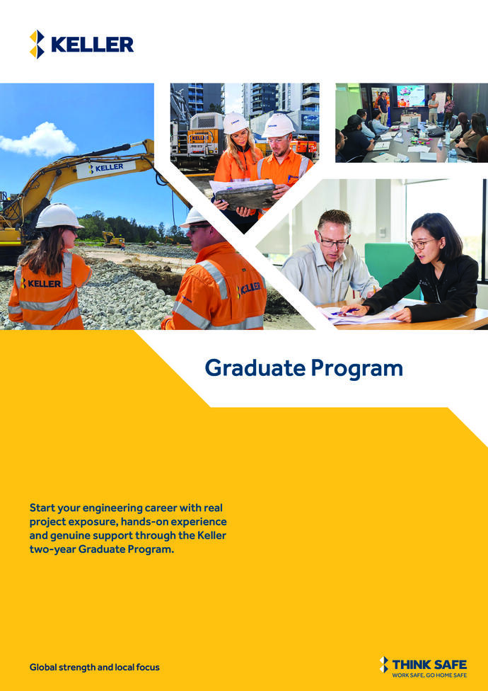Graduate program brochure cover