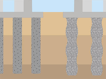Improve bearing capacity illustration